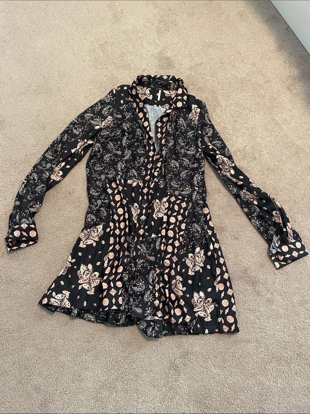 Free People Sylvie Mini Shirt Dress